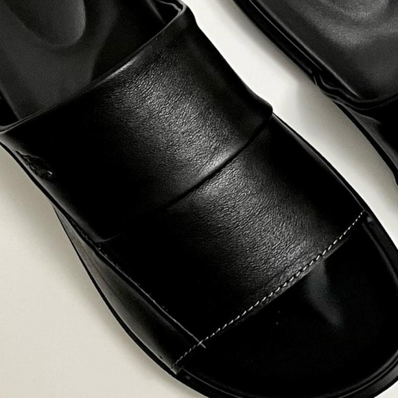 Genuine leather unisex sandals - Picture 10 of 10